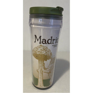 Starbucks Madrid Global Icon Series Tumbler Coffee Mug 2008 12oz. Collectible